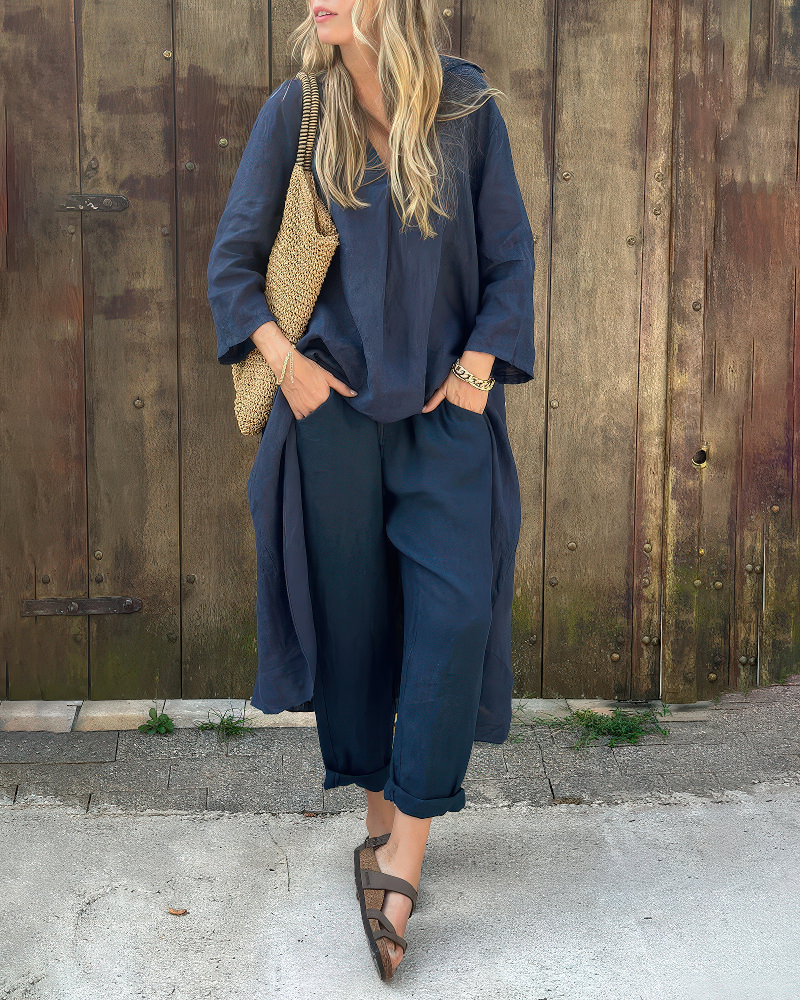 Léa Femme Ensemble Luxe