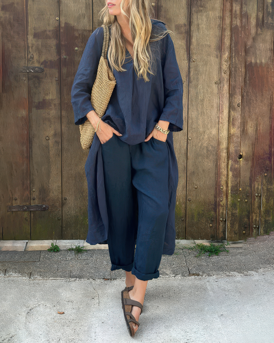 Léa Femme Ensemble Luxe