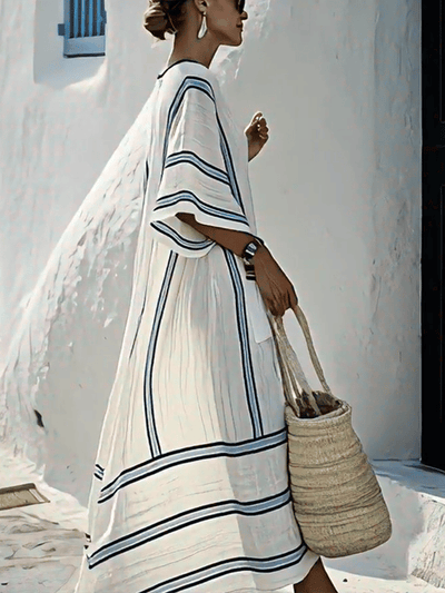 Noyla Femme Robe en Lin