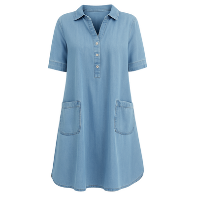 Jill Femme Robe en Jean