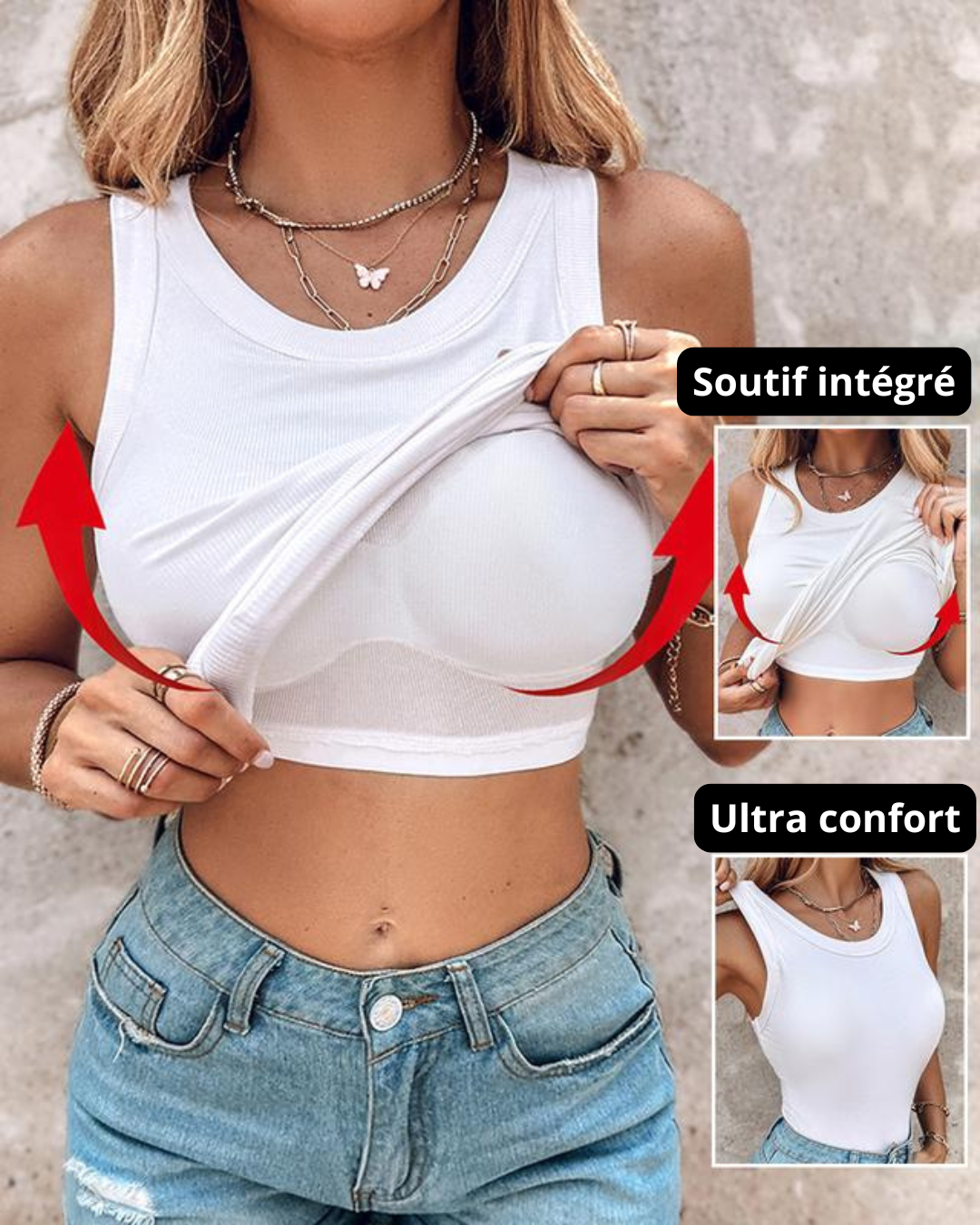 Éliane Femme Haut